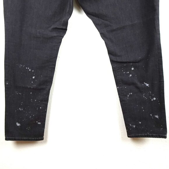 Levi's 711 Skinny Jeans Women's Plus Size 24W Gray Stretch Denim - Picture 7 of 12